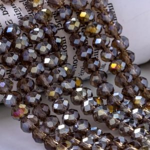 Tira de cristal  Peltre electrochapado